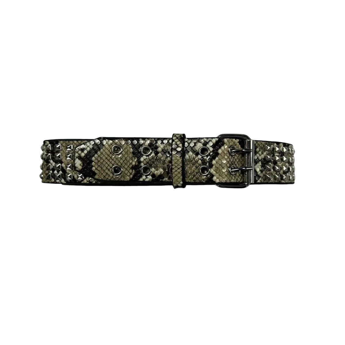 python studs belt