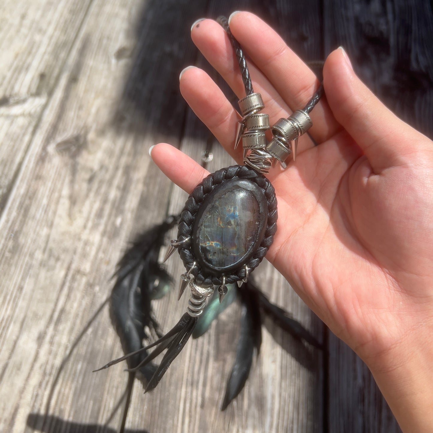 spike Orb necklace