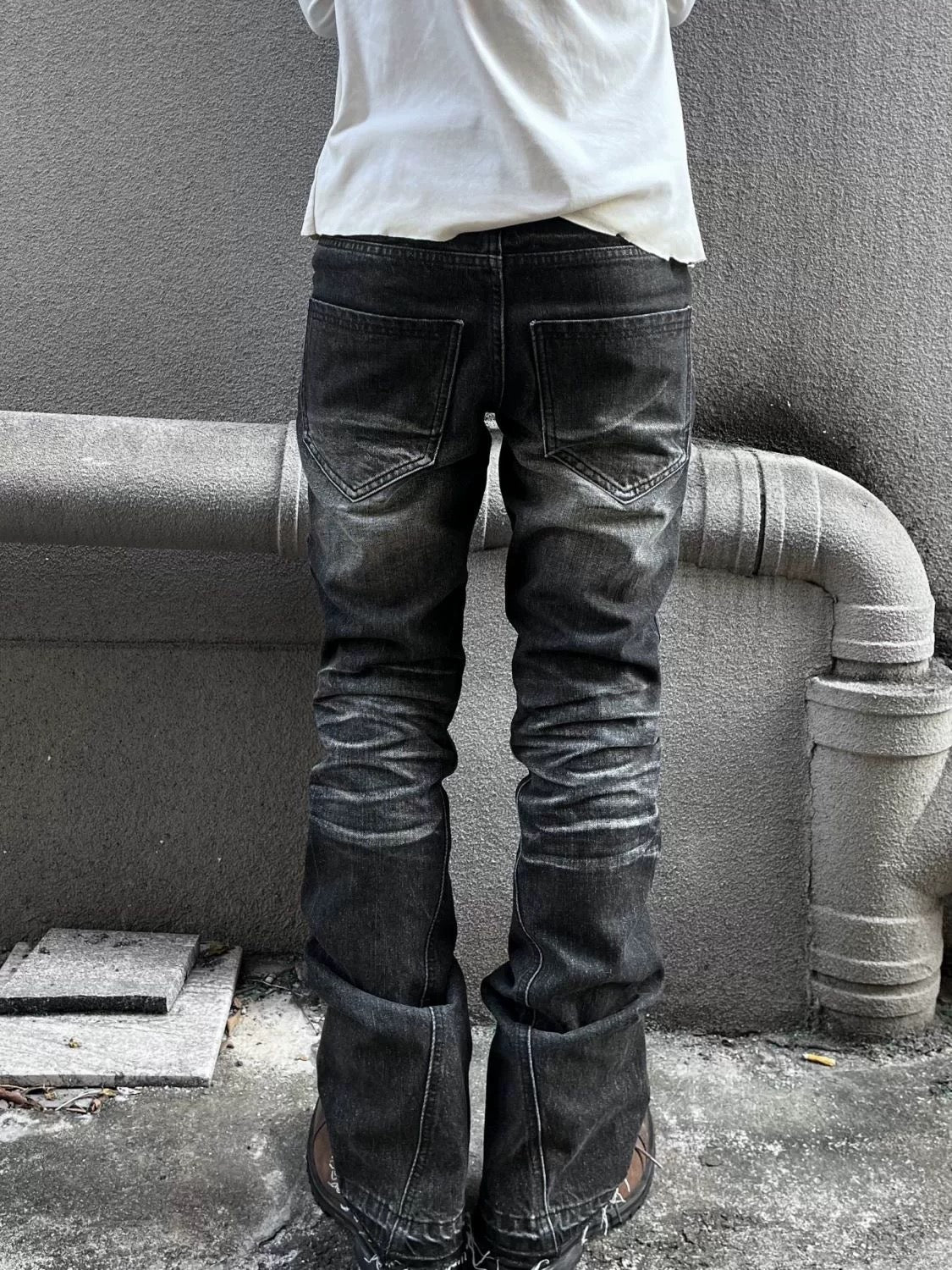 Whiskering denim 002