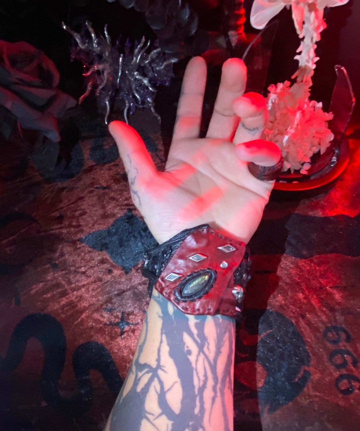 Crimson Omen Cuff