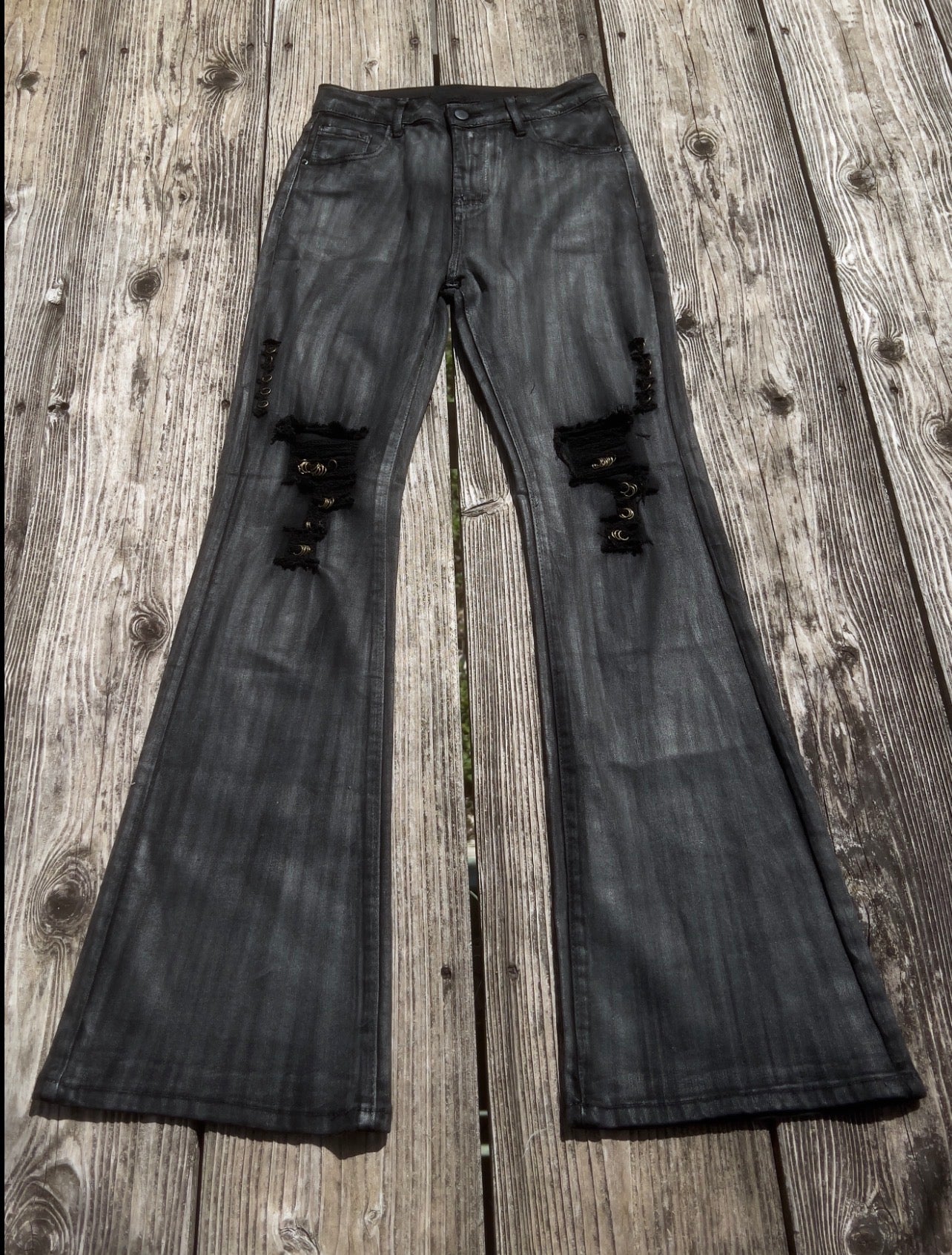 Obsidian Fade Flare Denim