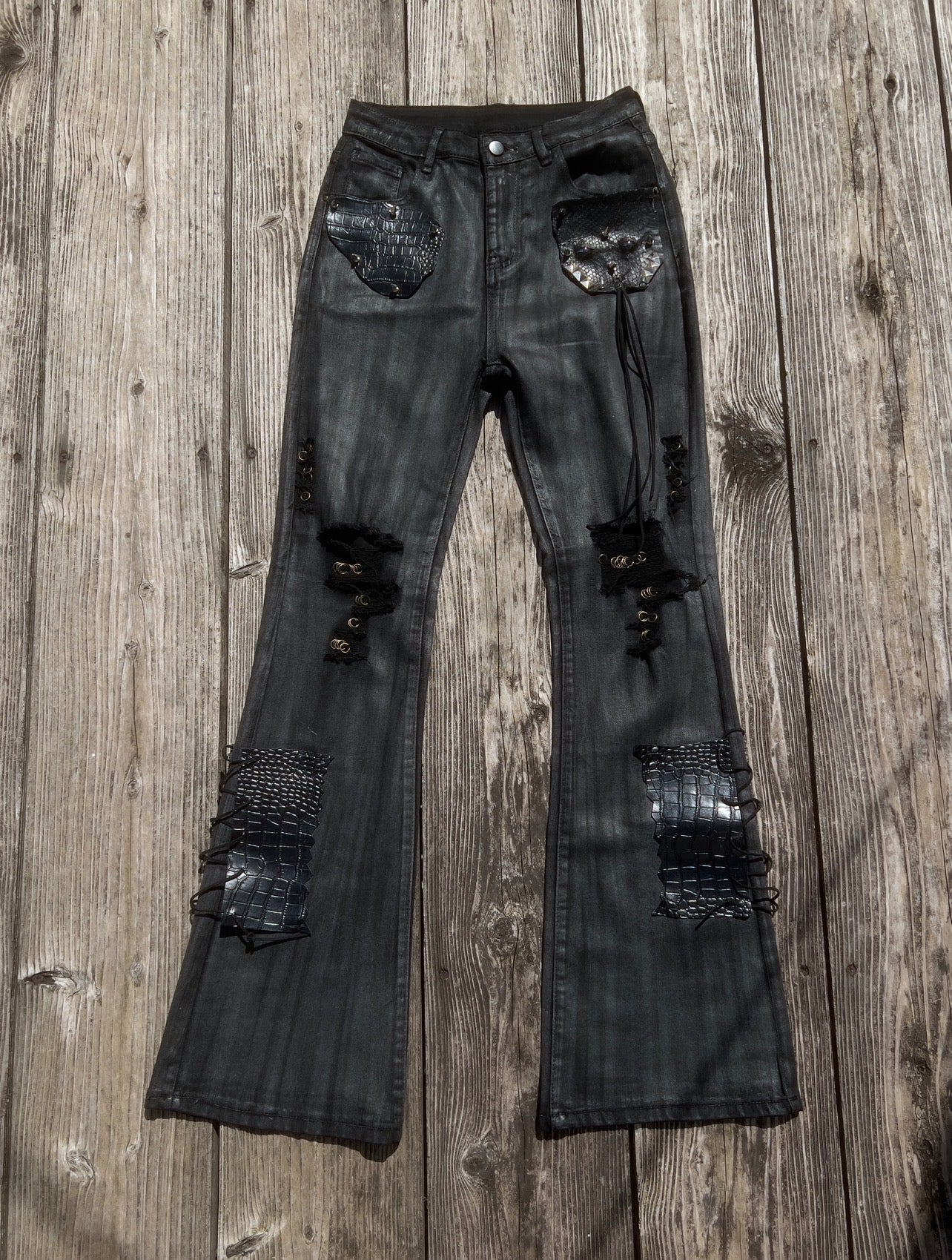 Reclaimed Shadow Flare Denim