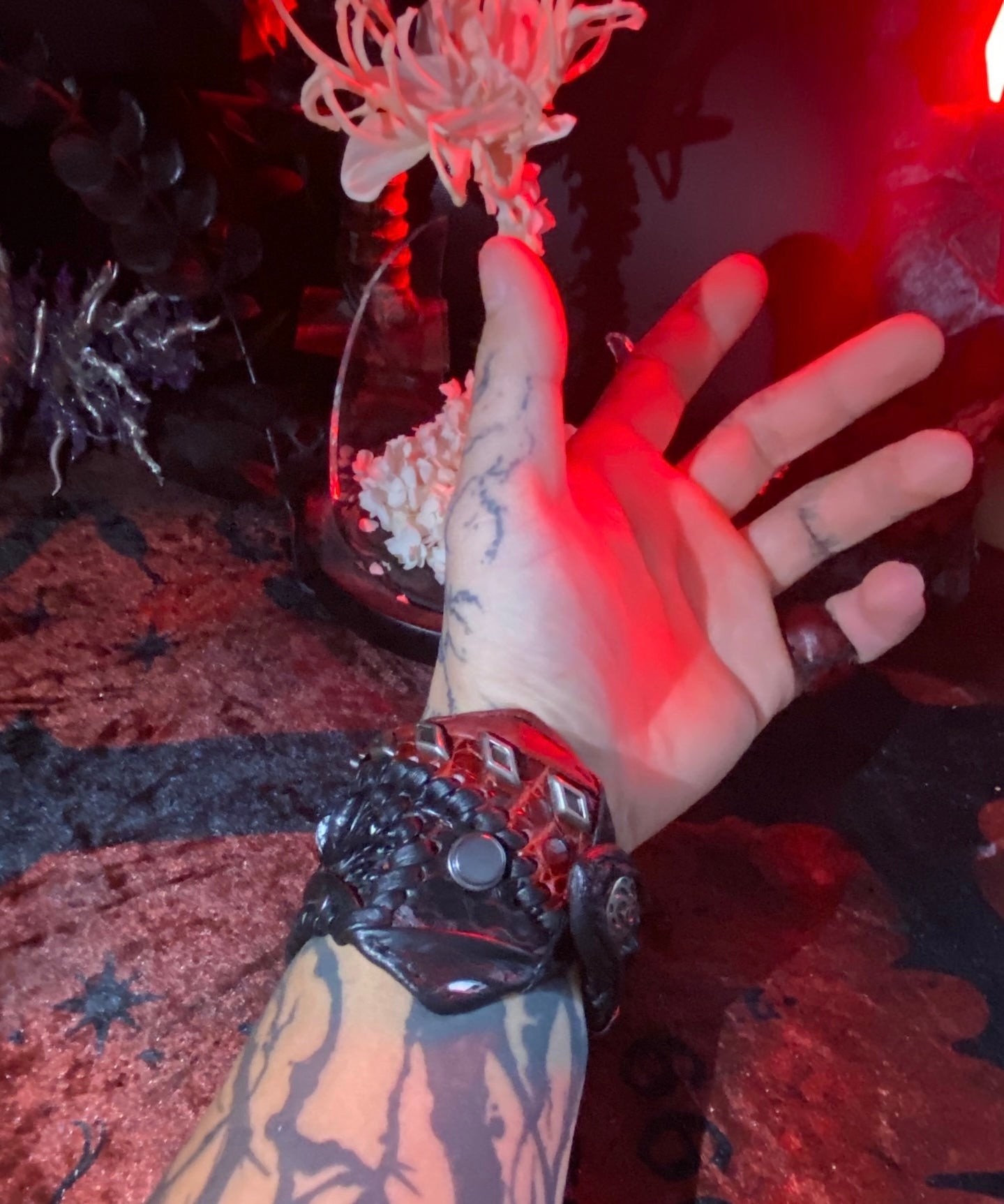 Crimson Omen Cuff