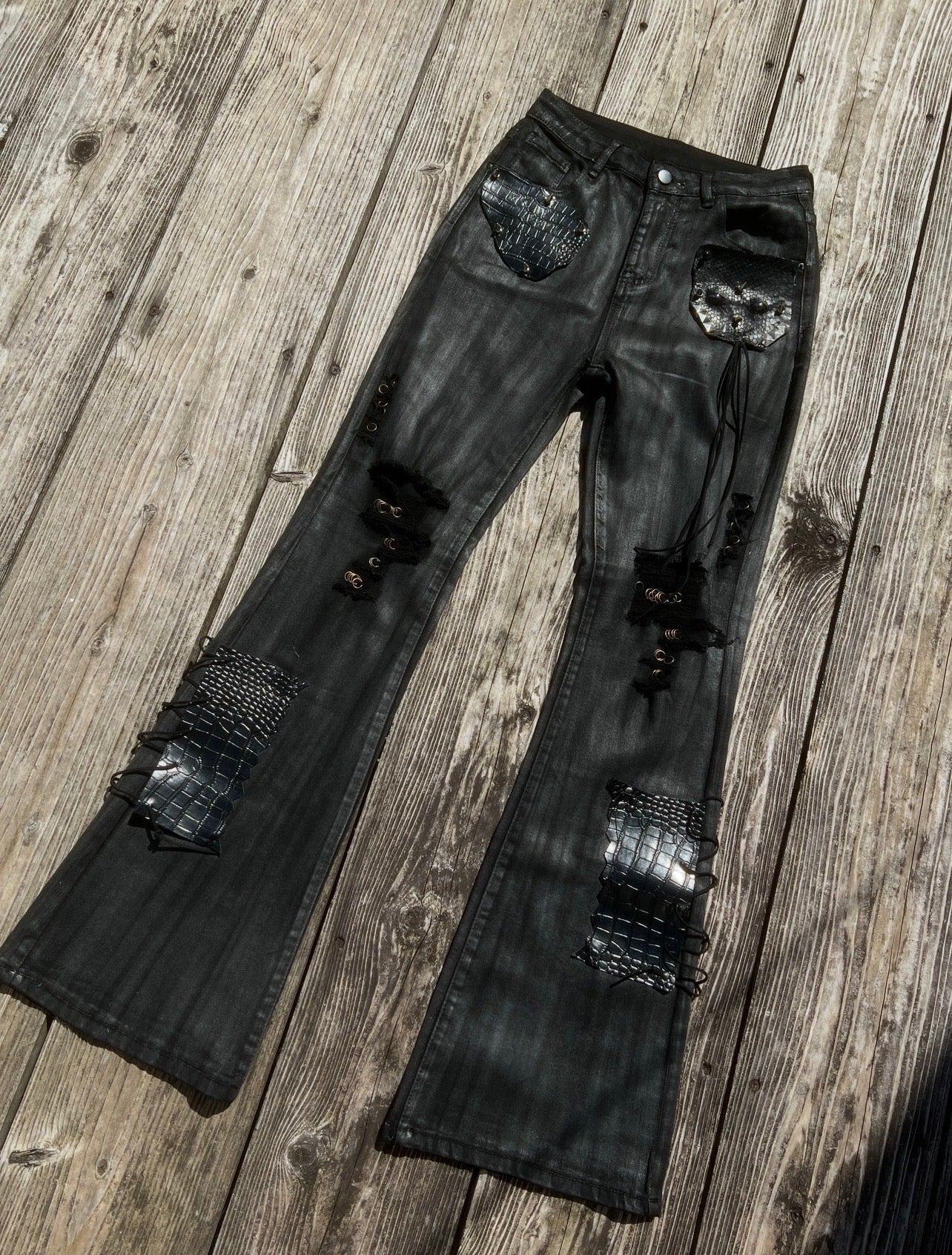 Reclaimed Shadow Flare Denim