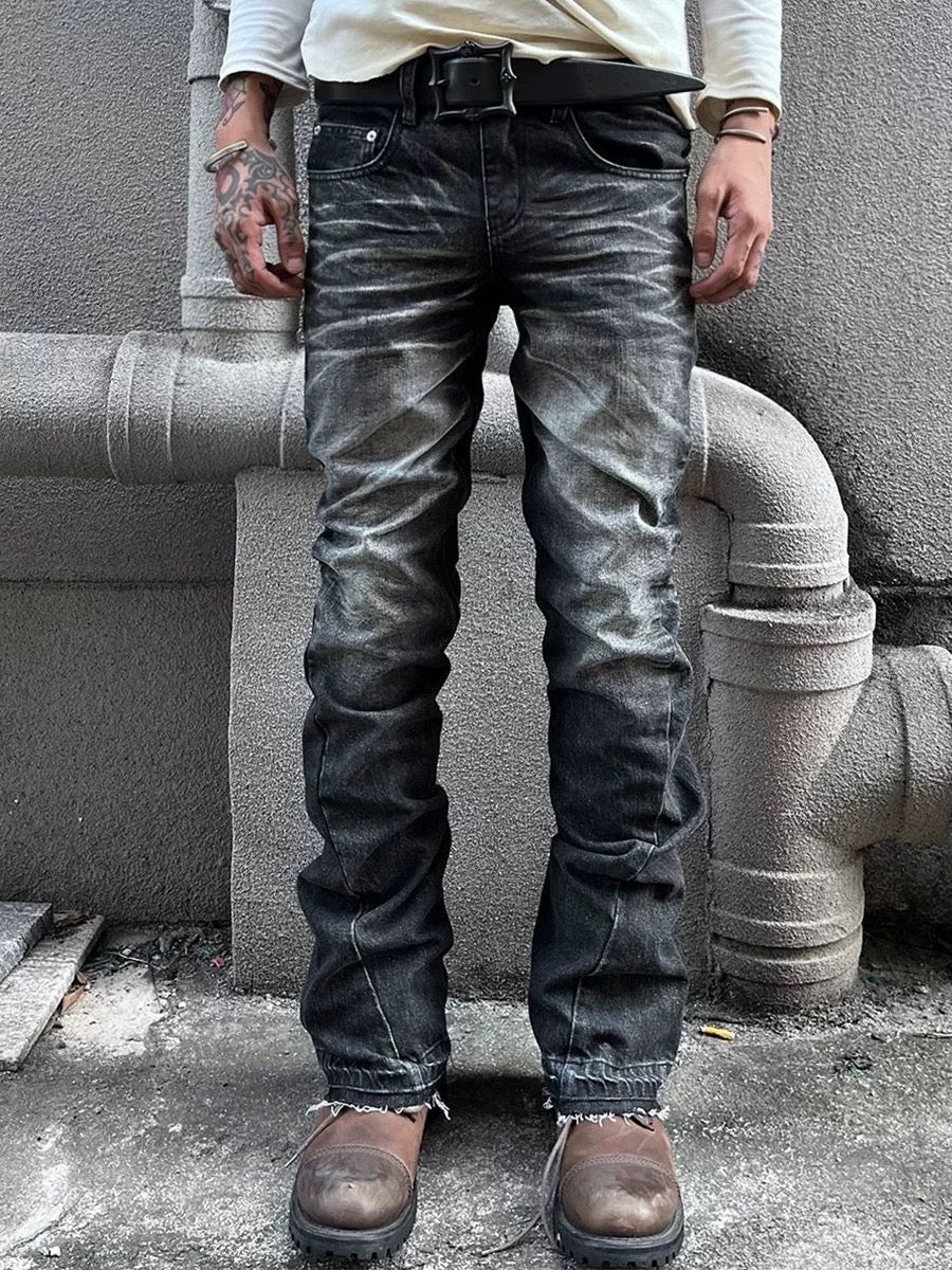 Whiskering denim 002