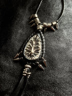 Lunar feather necklace 03