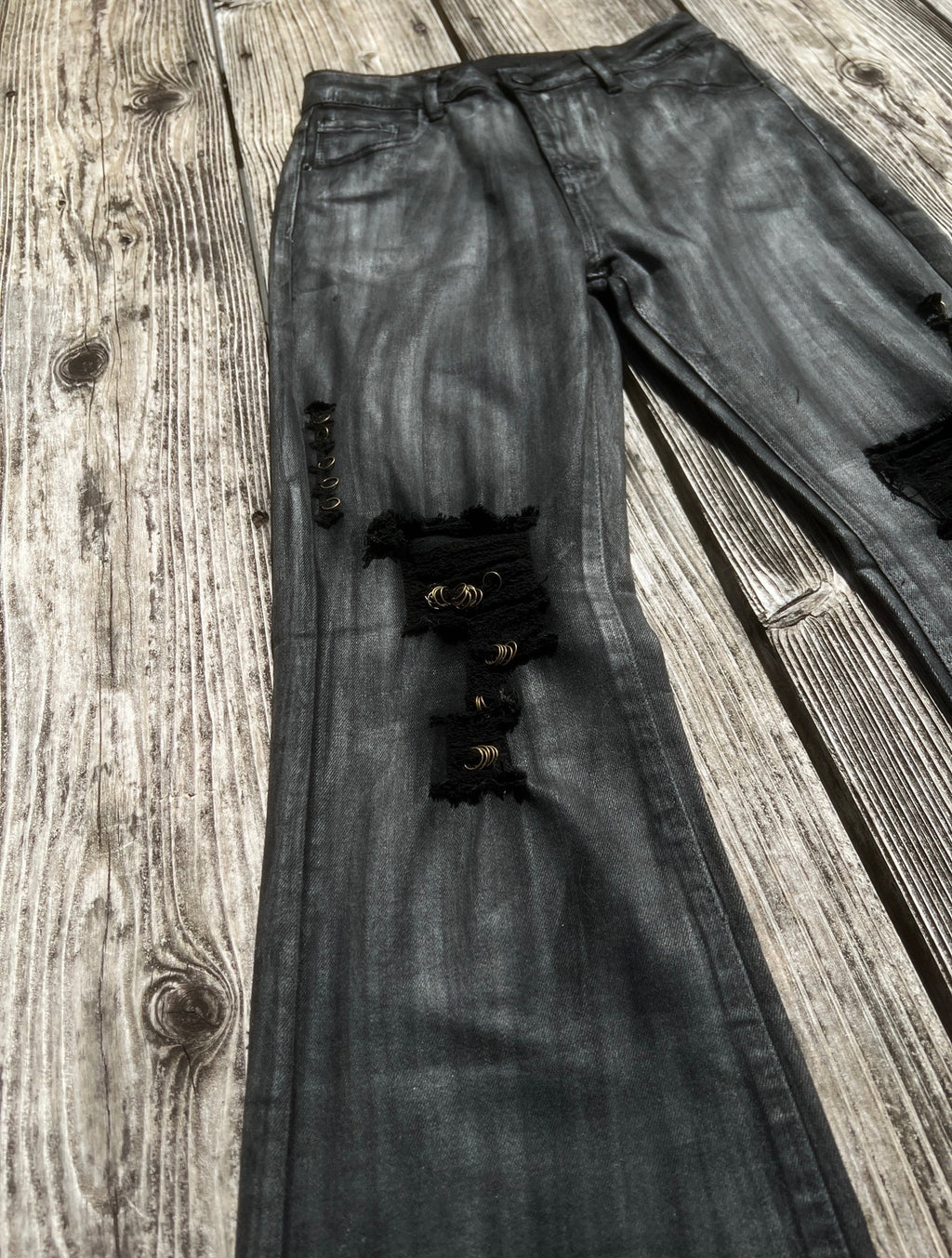 Obsidian Fade Flare Denim