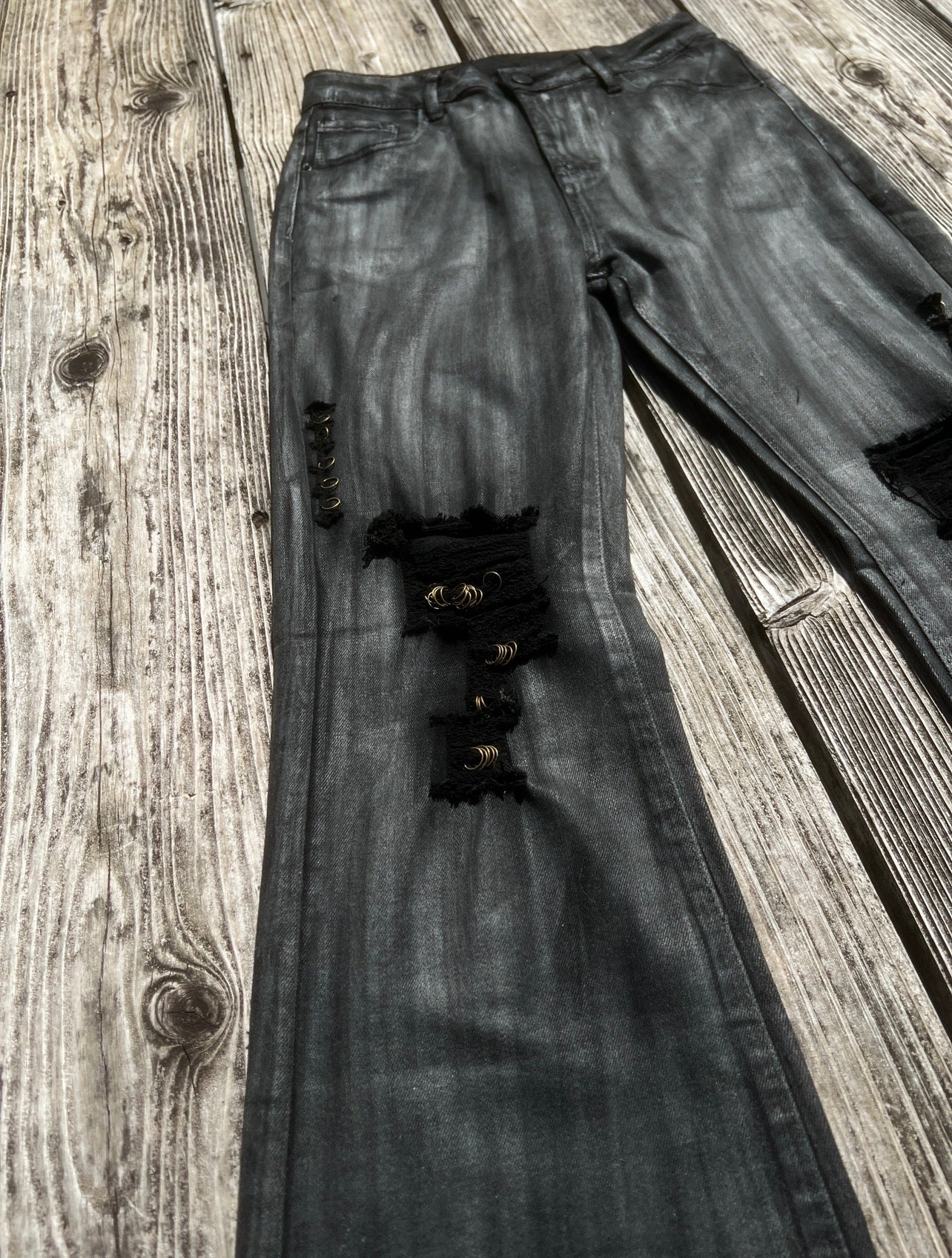 Obsidian Fade Flare Denim