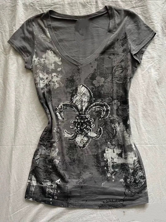 gr vneck shirt