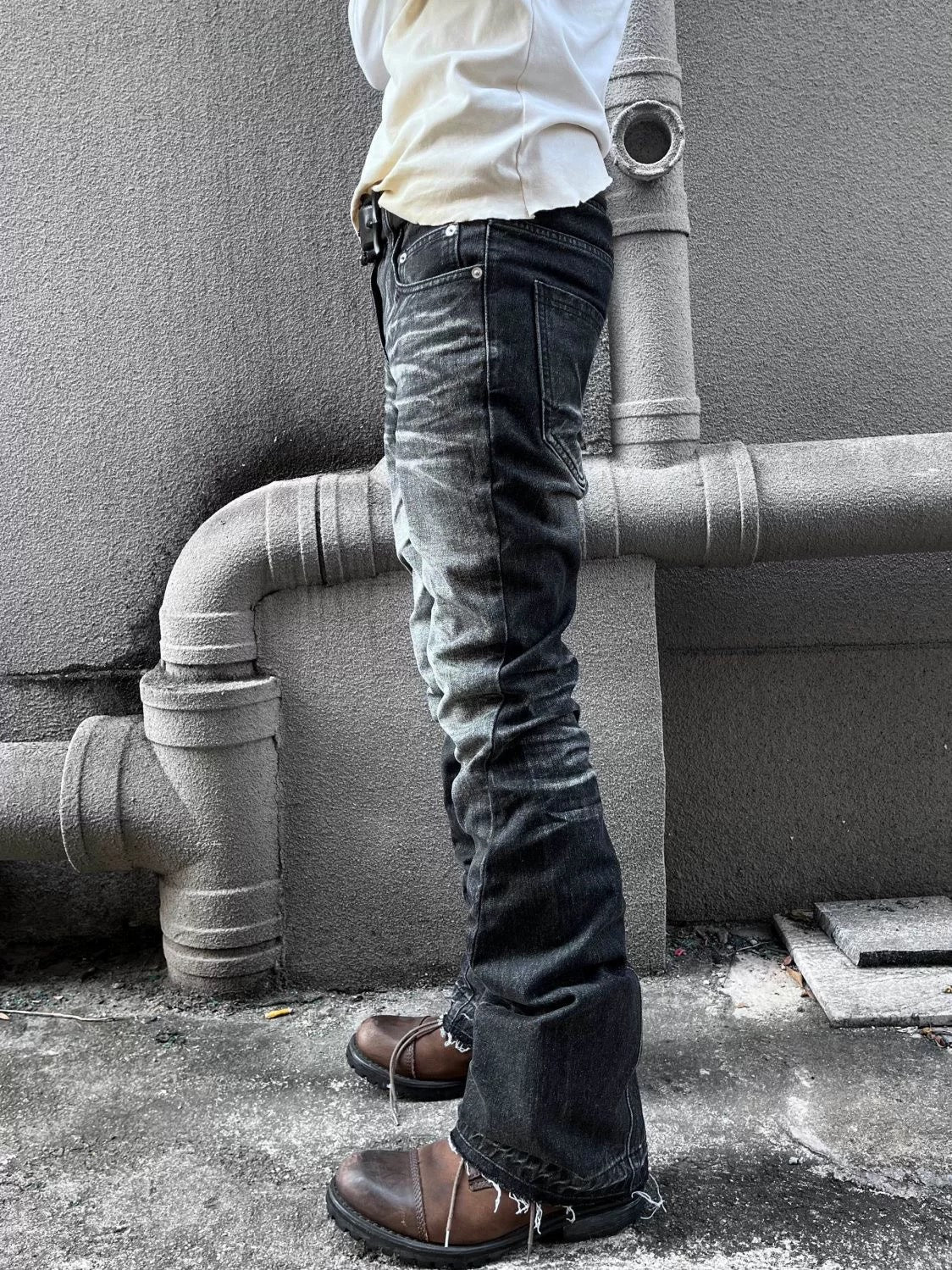 Whiskering denim 002
