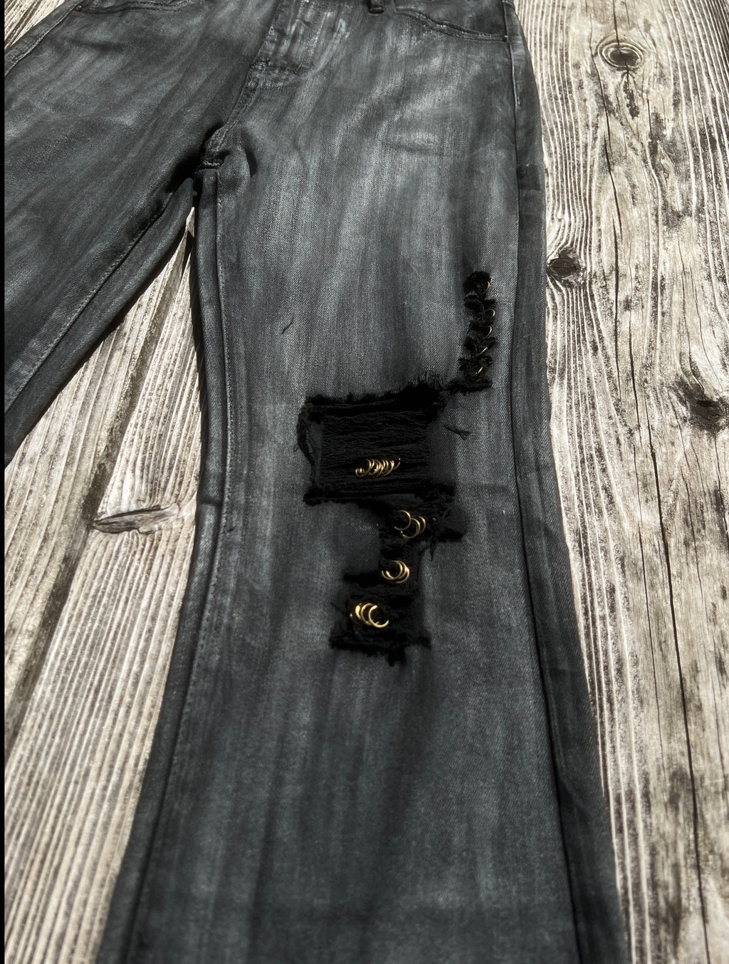 Obsidian Fade Flare Denim