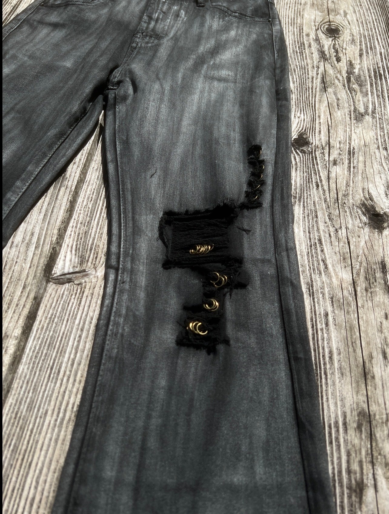 Obsidian Fade Flare Denim