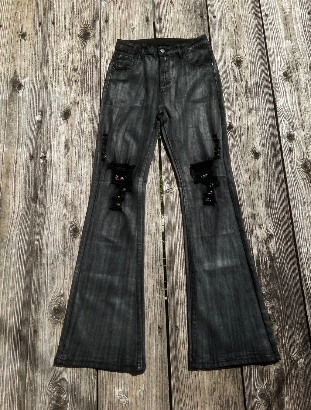 Obsidian Fade Flare Denim
