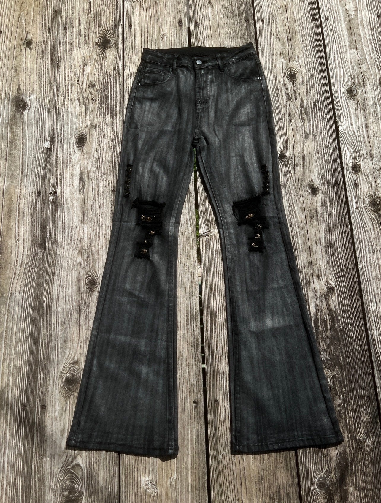 Obsidian Fade Flare Denim