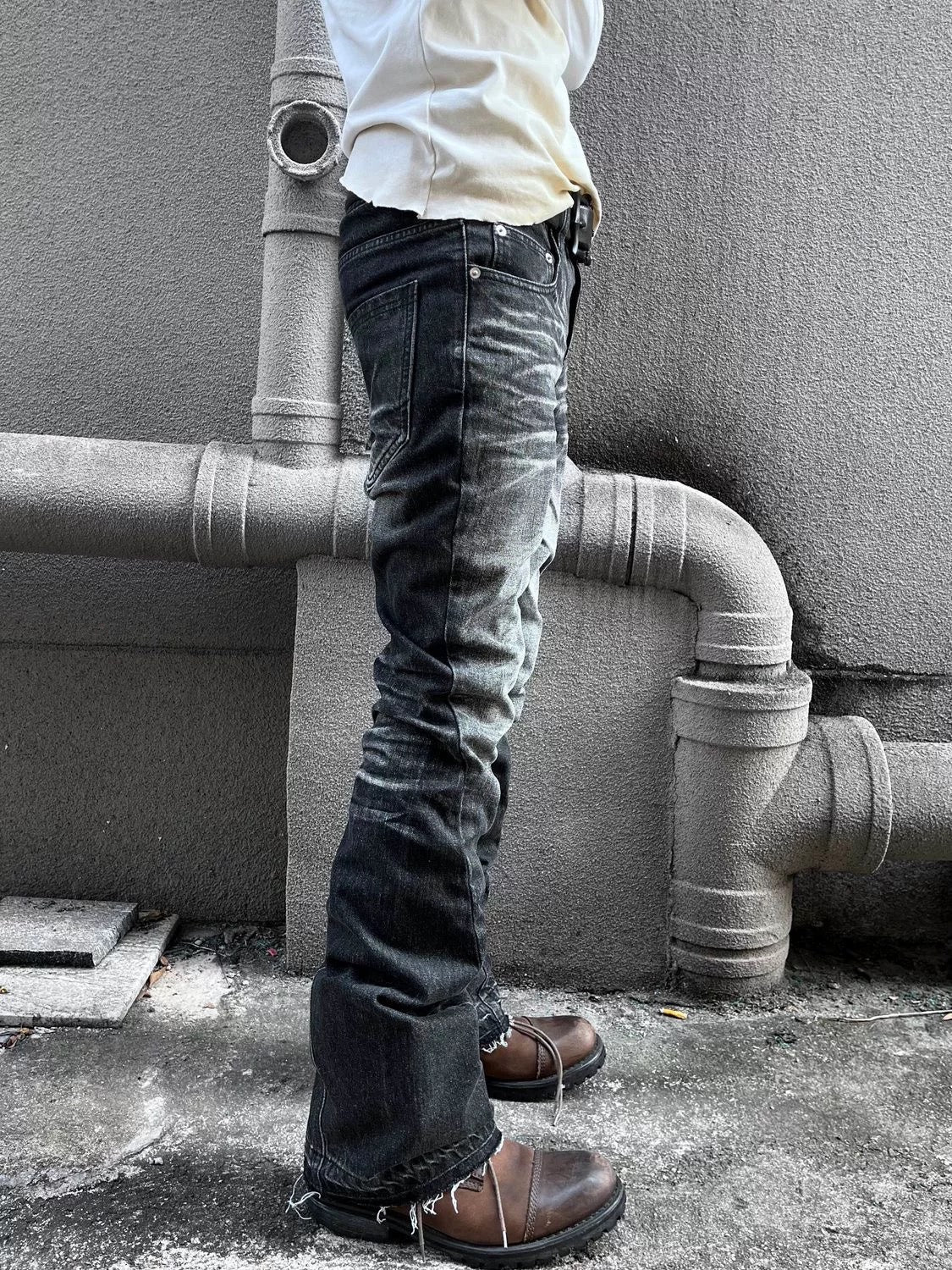 Whiskering denim 002