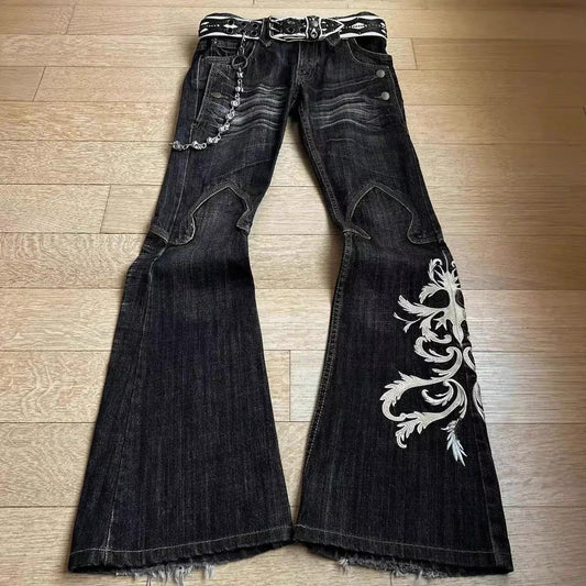 bk flare denim